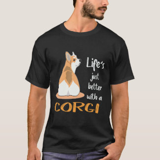Camiseta 29 A Vida é Só Melhor Com Um Corgi