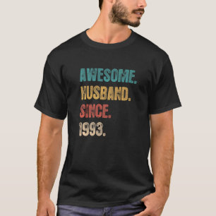 Camiseta 29 Aniversário De Casamento Para Ele Espetacular M
