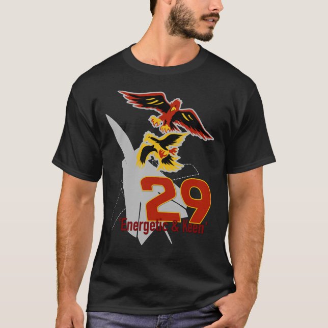 Camiseta 29 Esquadrão RAF Tornado F3 Aeronaves UK Agrupamen (Frente)