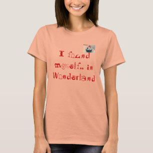 Camiseta 29vgfgm, eu encontrei-me. no país das maravilhas