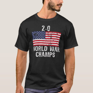 CAMISETA 2-0 CAMPEÕES DA GUERRA MUNDIAL