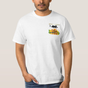 Camiseta 2/47th Inf. Artilheiro de máquina M60 - "camisa d