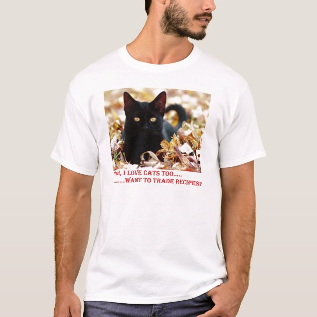 Camiseta 2-8-11- receita do gato (Frente)
