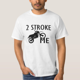 Camiseta 2 afague-me bicicleta da sujeira