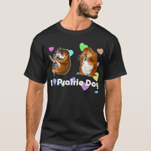 Camiseta 2 cães do preirie