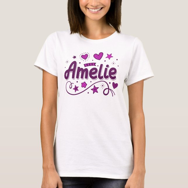 Camiseta 2 Color Amelie 1 (Frente)