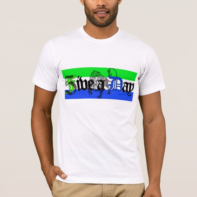 camiseta 2 da bandeira (Frente)