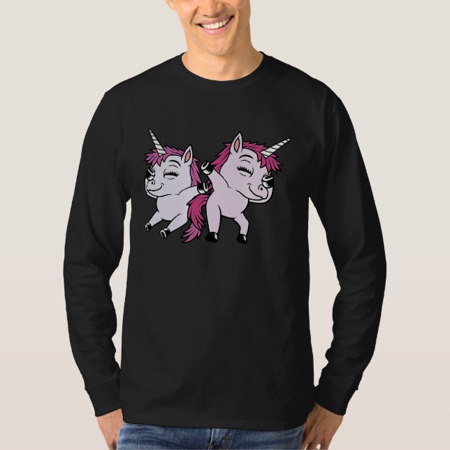Camiseta 2 Dabbing Unicorns Team (Frente)