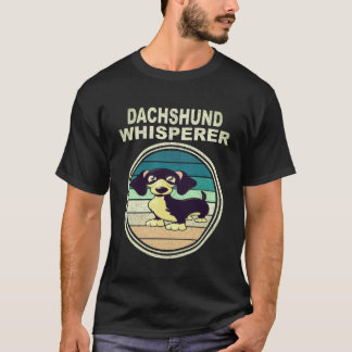 Camiseta 2 Dachshund Murmurador Antigo