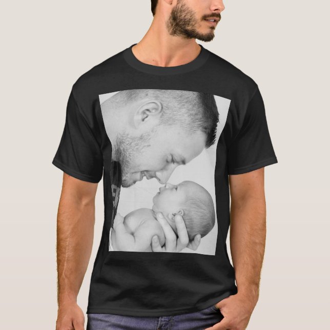 Camiseta 2 Foto Personalizada Dupla Face  (Frente)