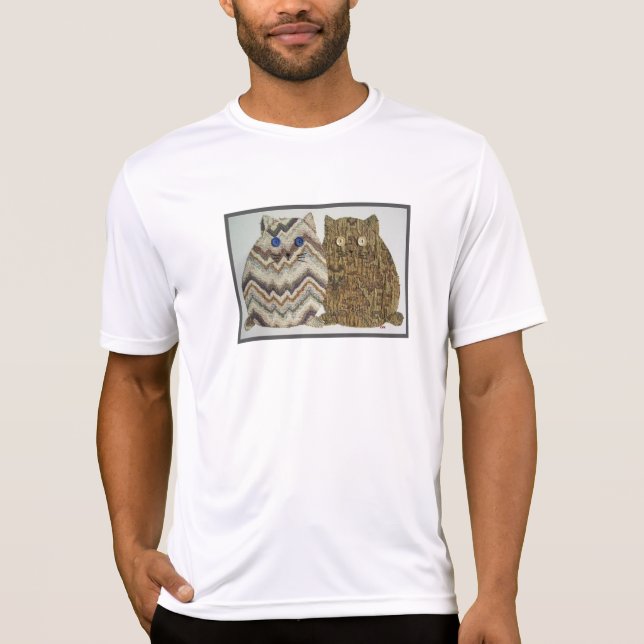 Camiseta 2 Gatos Gordos #1 (Frente)