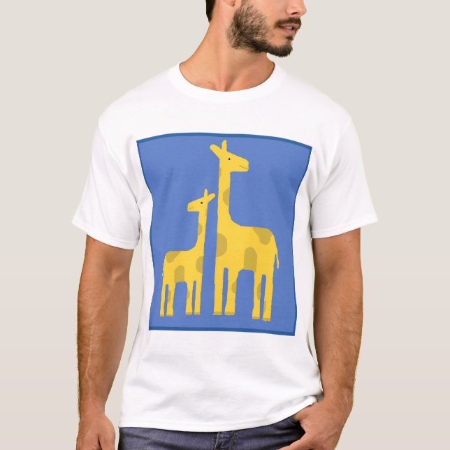 Camiseta 2 girafas (Frente)