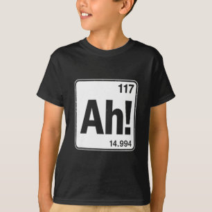 Camiseta 2 Lados Ah O Elemento Surpresa Química Divertida