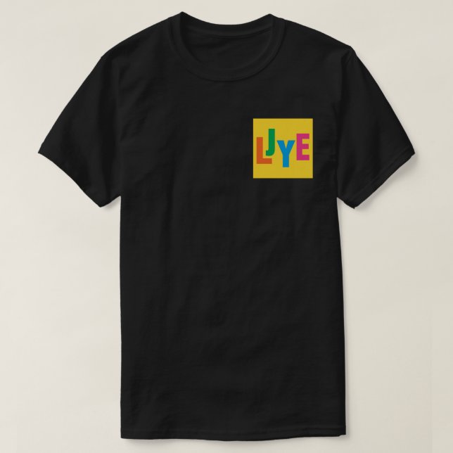 Camiseta 2 lados LJYE (Frente do Design)