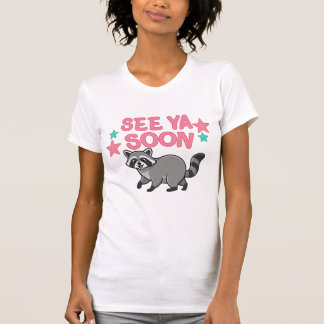 Camiseta 2 Lados Tchauzinho Guaxinim Engraçado Guaxinim