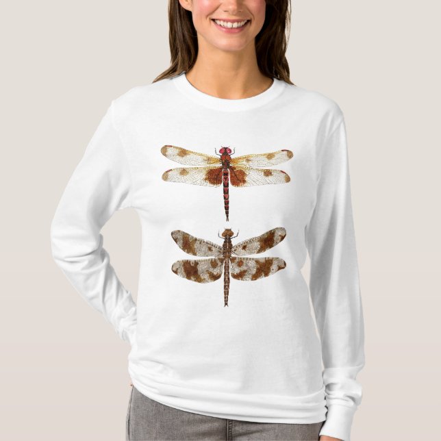 Camiseta 2 libélulas (Frente)