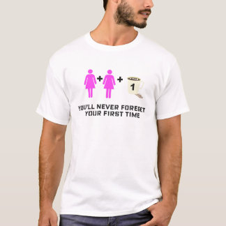 Camiseta 2 meninas 1 copo