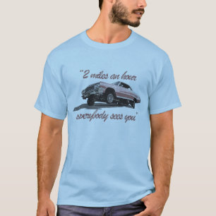 Camiseta 2 milhas um a hora - vintage