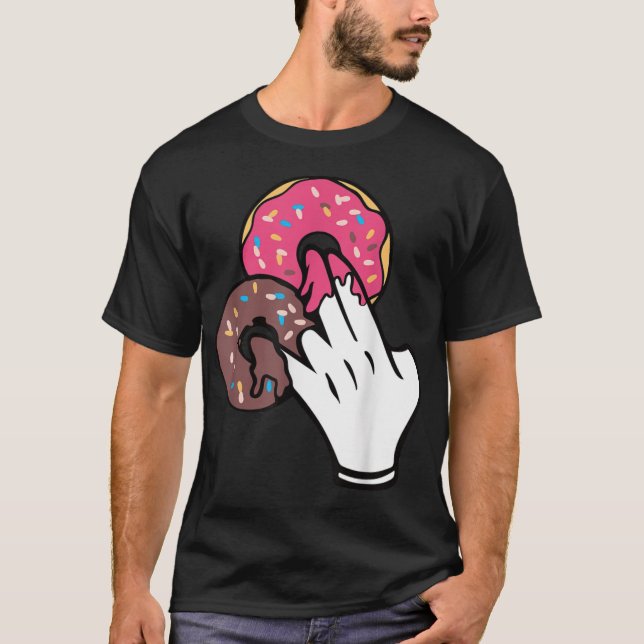 Camiseta 2 No Rosa 1 No Cheiro Engraçado Humor Sujo (Frente)