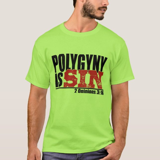 Camiseta 2 Opiniões são Poli-girino sem fundo branco (Frente)