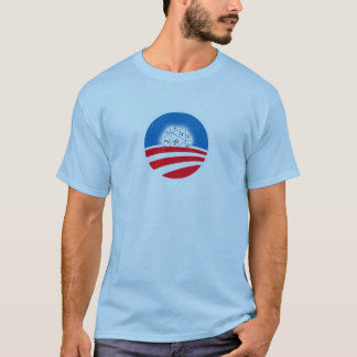 Camiseta 2 tomaram partido a multidão de Pro-Obama D&D