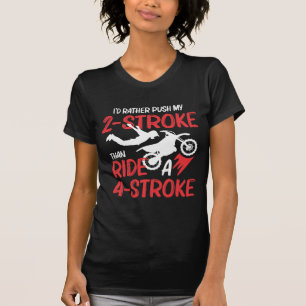 Camiseta 2 Traço MX Motocross Dirt Bike Rider supercross