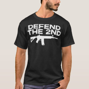 Camiseta 2A Emenda Do segundo Defende O Segundo Presente De