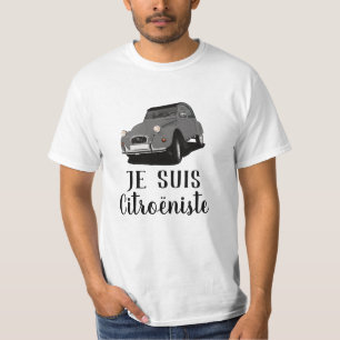 Camiseta 2CV - Je suis 
