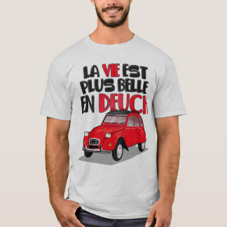 Camiseta 2cv La vie est belle