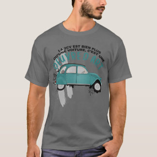 Camiseta 2cv oeuvre d'art