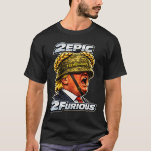 Camiseta 2Epic 2 Furioso – Paródia de desenho animado de Tr