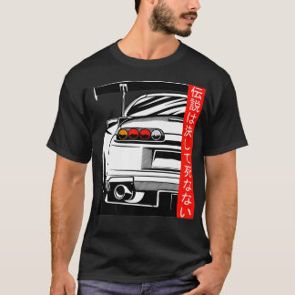 Camiseta 2JZ Legendas JDM nunca morrem Ascensão Sun