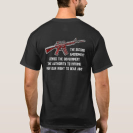 Camiseta 2nd Amendment Gun Rights