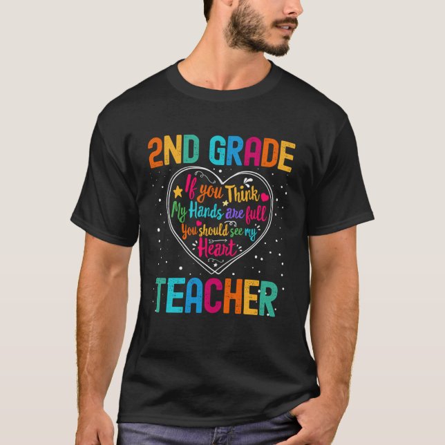 Camiseta 2nd Grade Teacher Appreciation Week Back to School (Frente)