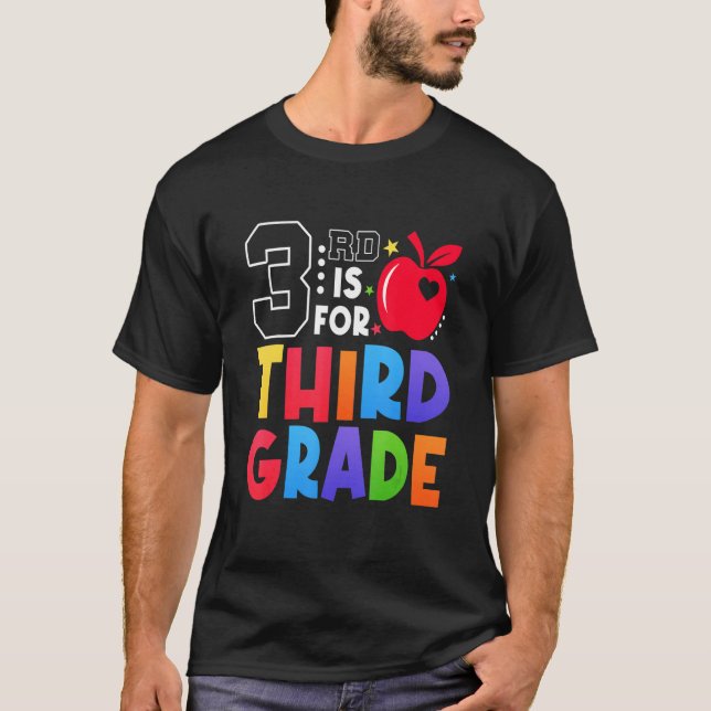 Camiseta 2nd Is For Second Grade Teacher First Day Of Schoo (Frente)