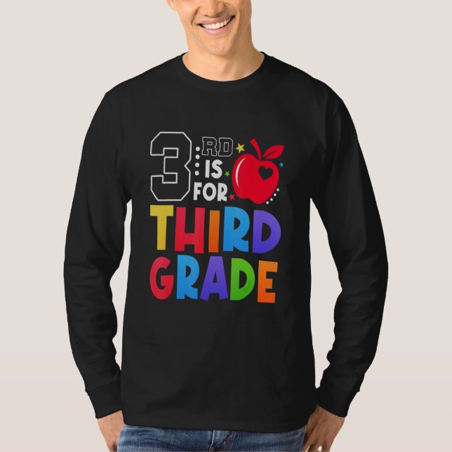 Camiseta 2nd Is For Second Grade Teacher First Day Of Schoo (Frente)
