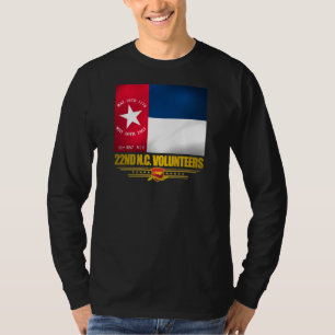 Camiseta 2ò Infantaria voluntária de North Carolina