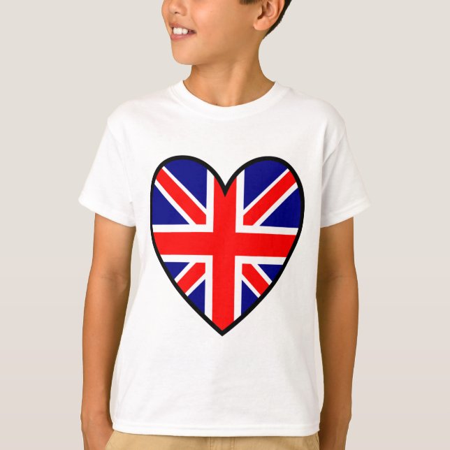 Camiseta 2unionjackheart (Frente)