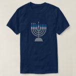 Camiseta 3ª Noite de Hanukkah Glitter<br><div class="desc">Chanucá 2022 começará na noite do domingo,  18 de dezembro,  e terminará na noite da segunda-feira,  26 de dezembro</div>