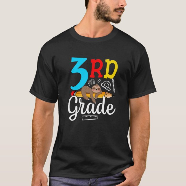 Camiseta 3º ano de volta à escola Feliz dia das ruas (Frente)
