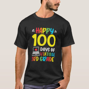 Camiseta 3º Ano Retroativo 100 Dias De Lar Virtual Escolar 