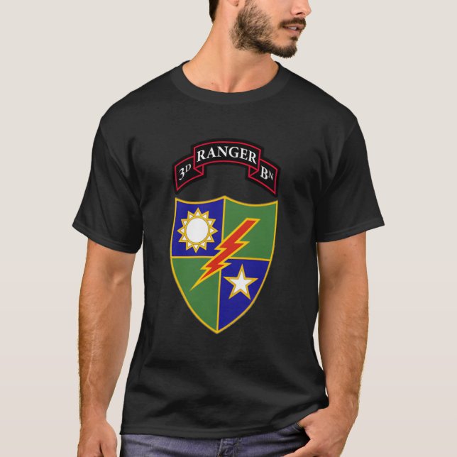 Camiseta 3º Batalhão 75º Ranger Regit (Frente)
