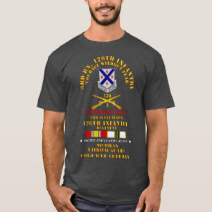Camiseta 3º Bn 126º Infantaria SRF MI ARNG w COLD SVC