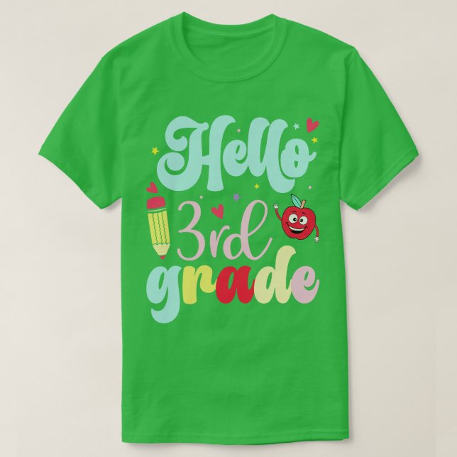 Camiseta 3º grau 1 (Frente do Design)