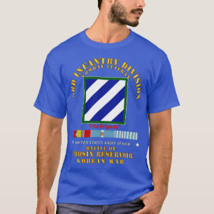 Camiseta 3º ID Batalha de Chosin Reservoir com KOREASVC