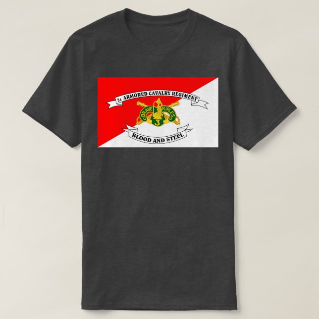 Camiseta 3º Regimento de Cavalaria Armada Cores (Frente do Design)