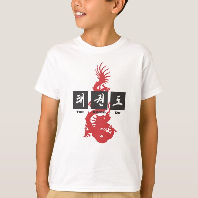 Camiseta 305 Dragon Tae Kwon Do (Frente)