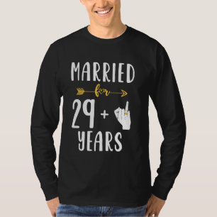 Camiseta 30 30 anos de casamento Aniversário casado Marido