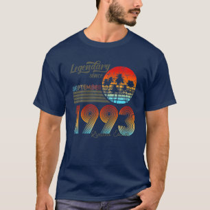 Camiseta 30. Aniversário Legendário Desde Setembro De 1993