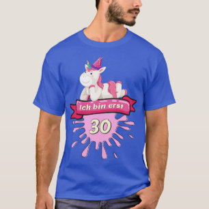 Camiseta 30 anos de aniversário de 30 anos de montagem de p